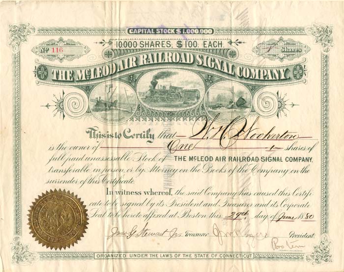 Mcleod Air Railroad Signal Company